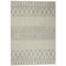 Homeroots 5 x 7 ft. Ivory & Gray Geometric Area Rug 385773 - alternate 6
